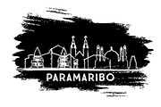 Paramaribo Suriname City Skyline