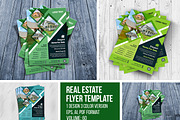 Real estate creative Flyer template