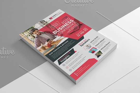 Annual Conference Flyer in Flyer Templates - product preview 2