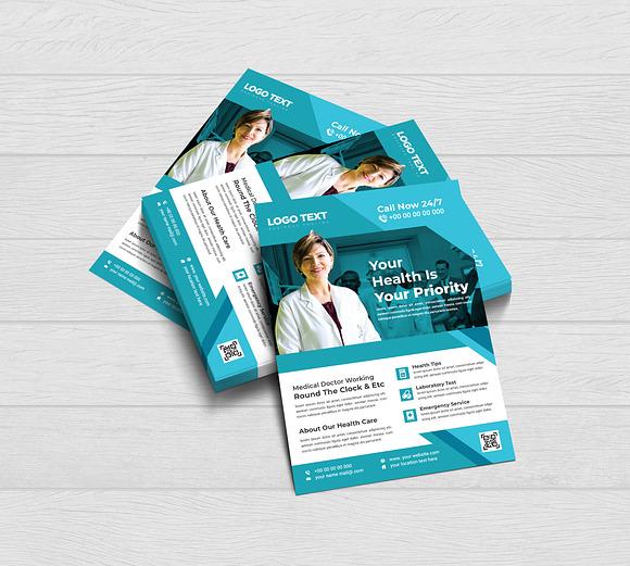 Medical Flyer Templates in Flyer Templates - product preview 1