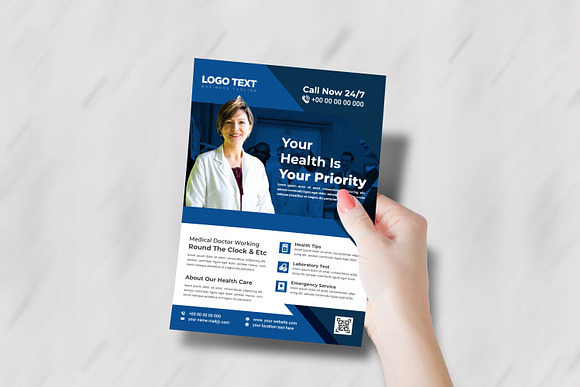 Medical Flyer Templates in Flyer Templates - product preview 2