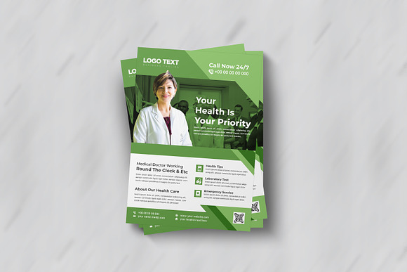 Medical Flyer Templates in Flyer Templates - product preview 3