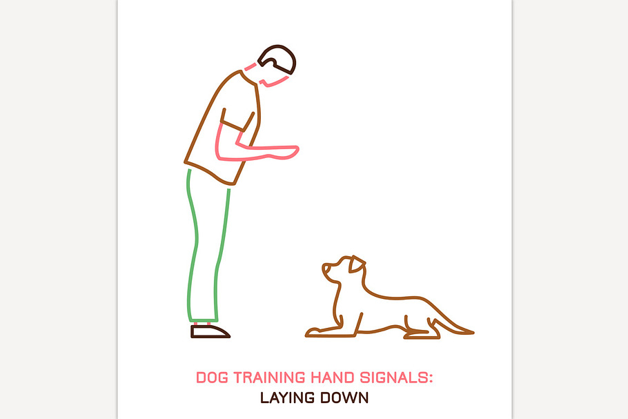Dog behavior icon