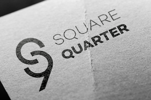 SQ Logo Design Typography Monogram in Logo Templates - product preview 1