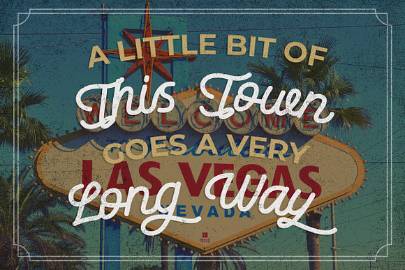Dattge Hurty - Monoline Retro Font in Script Fonts - product preview 4