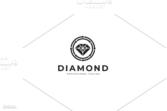 Diamond Logo in Logo Templates - product preview 2