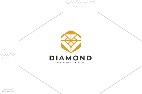 Diamond Logo in Logo Templates - product preview 1