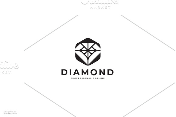 Diamond Logo in Logo Templates - product preview 2
