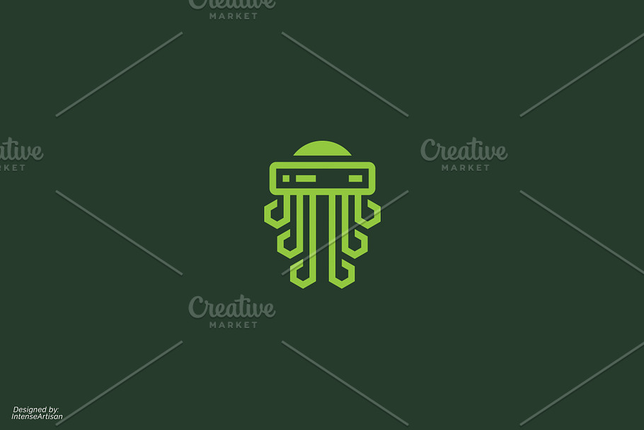 Octo Host Logo in Logo Templates - product preview 8