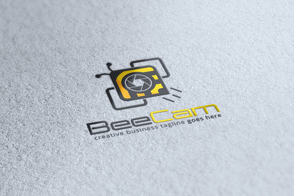 Bee Camera Logo in Logo Templates - product preview 2