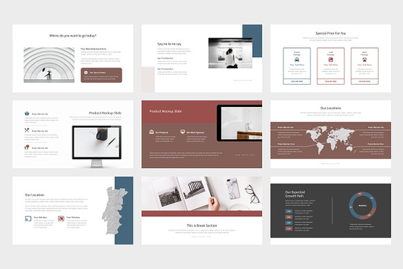 Emora : Pitch Deck Powerpoint in PowerPoint Templates - product preview 3