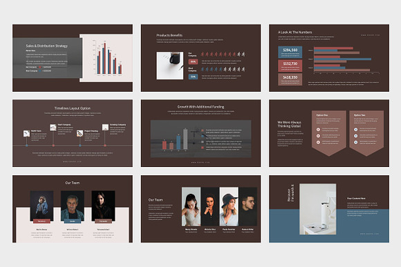 Emora : Pitch Deck Powerpoint in PowerPoint Templates - product preview 8