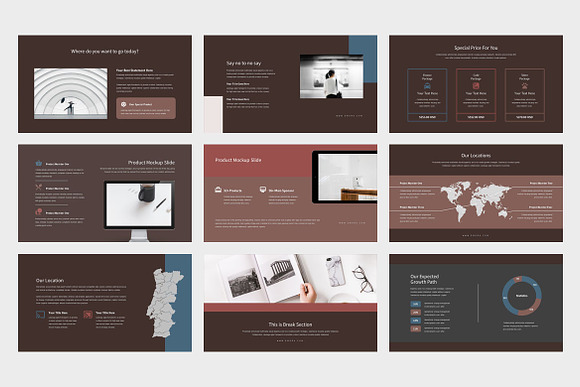 Emora : Pitch Deck Powerpoint in PowerPoint Templates - product preview 9