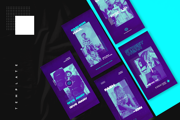 Instagram Story Template in Instagram Templates - product preview 3