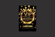 VIP Birthday Flyer