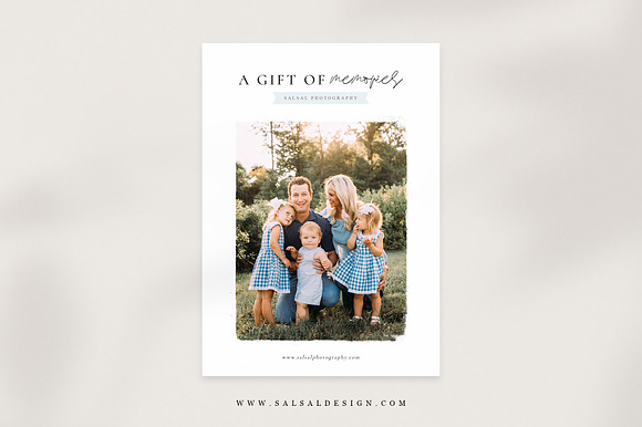 Photographer Gift Certificates GC019 in Card Templates - product preview 1