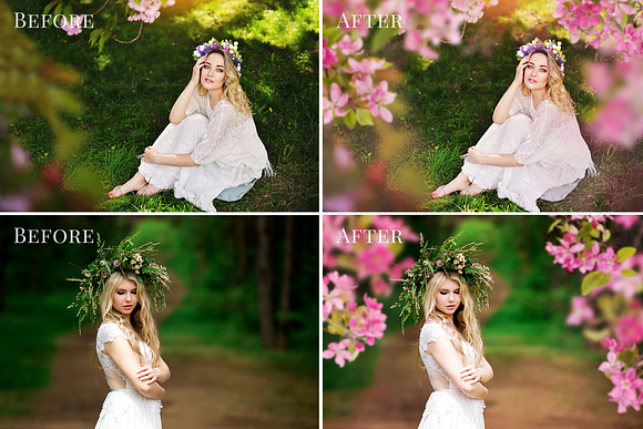 Pink Blossom Tree photo overlays in Add-Ons - product preview 1