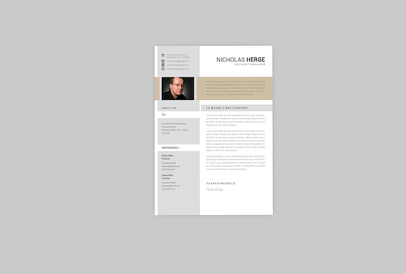 Nicholas Resume Designer in Resume Templates - product preview 1