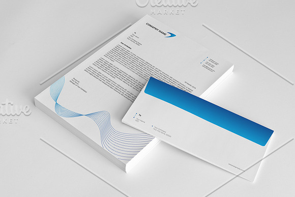 Minimal Brand Identity V17 in Stationery Templates - product preview 3