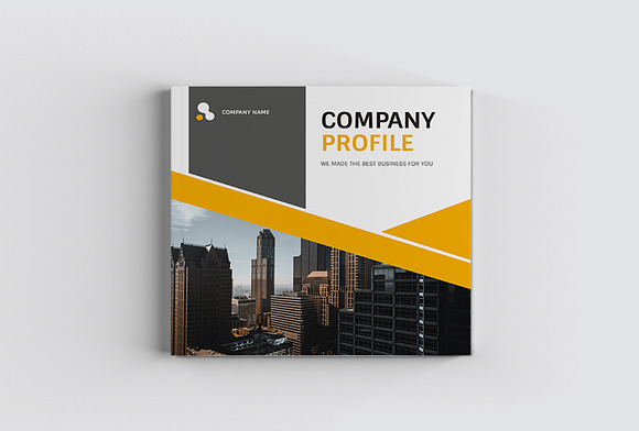 Square Best Company Profile in Brochure Templates - product preview 1