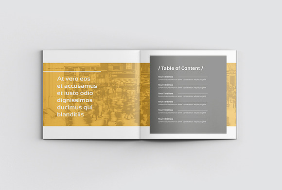 Square Best Company Profile in Brochure Templates - product preview 2