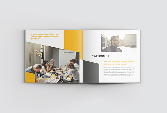 Square Best Company Profile in Brochure Templates - product preview 3