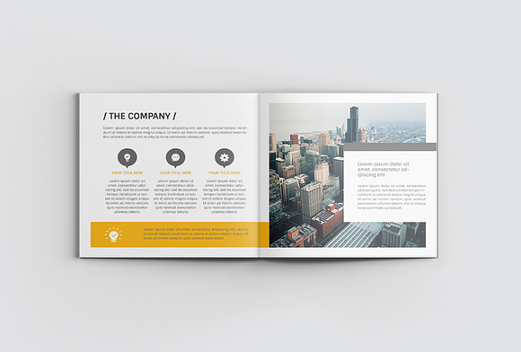 Square Best Company Profile in Brochure Templates - product preview 4