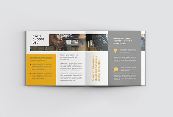 Square Best Company Profile in Brochure Templates - product preview 7