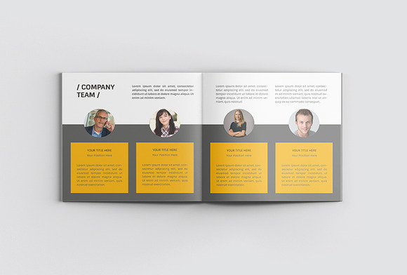 Square Best Company Profile in Brochure Templates - product preview 8