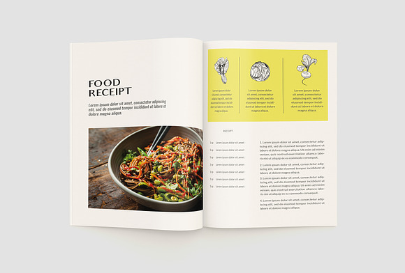 Food Diet Magazine in Magazine Templates - product preview 8