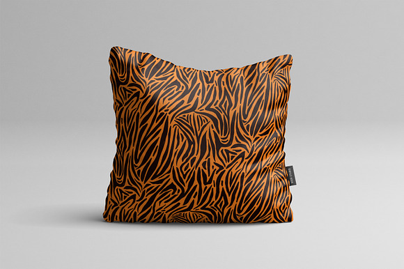 Zebra skin seamless patterns in Patterns - product preview 5