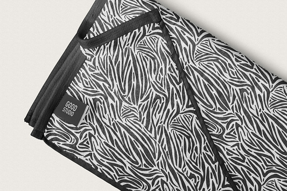 Zebra skin seamless patterns in Patterns - product preview 8