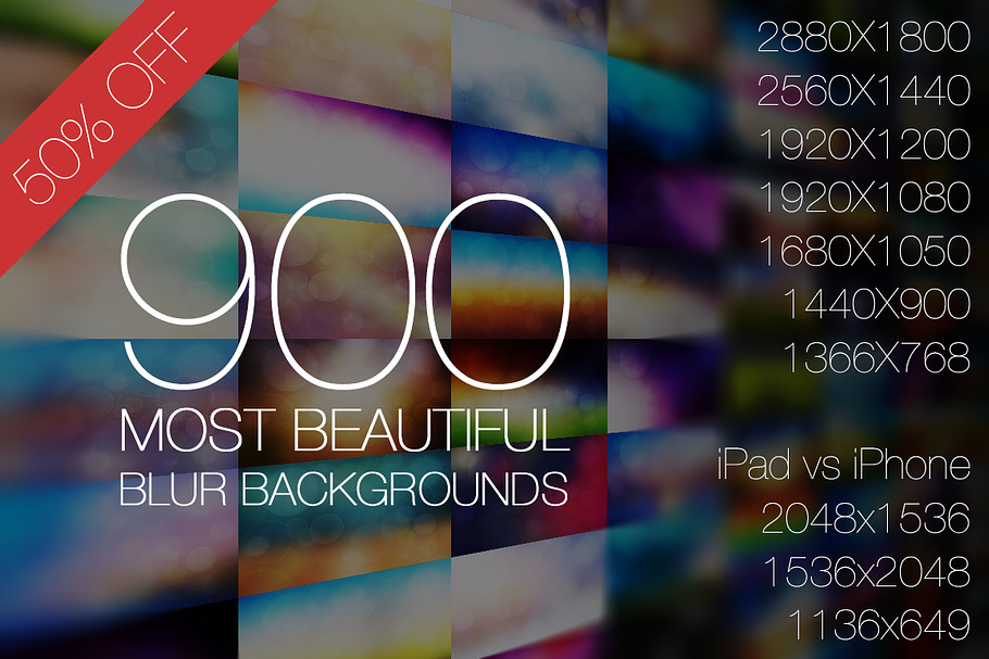 900 Blur Wallpapers (Blurred Lights) in Graphics - product preview 8