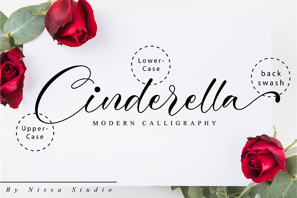 Cinderella Script in Script Fonts - product preview 8
