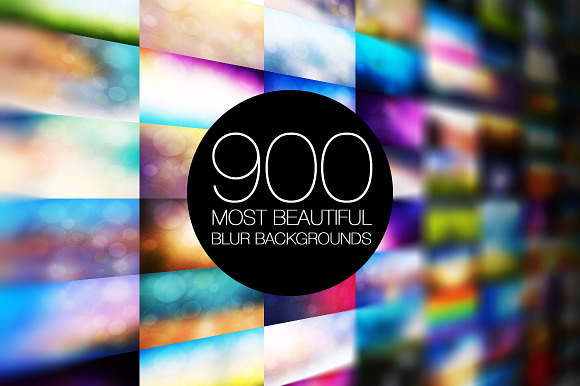 900 Blur Wallpapers (Blurred Lights) in Graphics - product preview 2