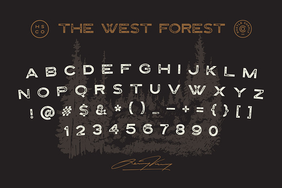 The West Forest [Intro Rate] in Sans-Serif Fonts - product preview 6