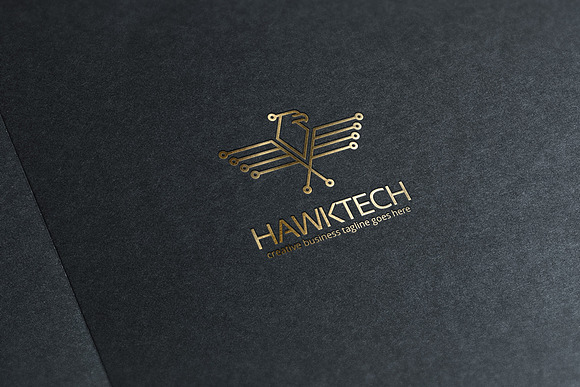 Hawk Tech Logo in Logo Templates - product preview 1
