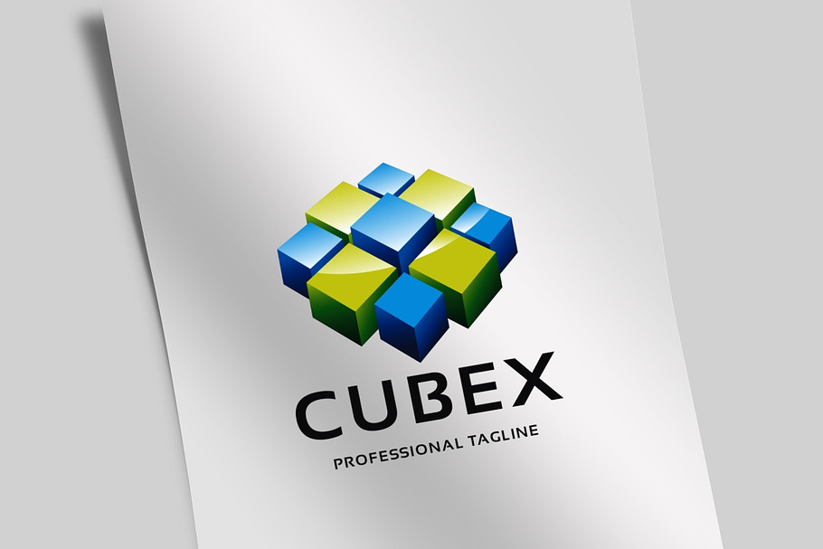 Cubex Logo in Logo Templates - product preview 8