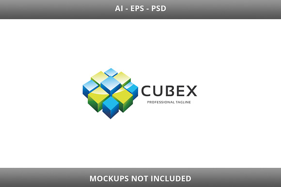 Cubex Logo in Logo Templates - product preview 2