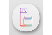 Hairspray and styling gel app icon