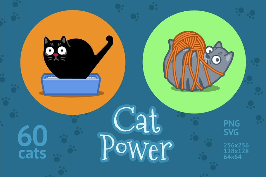 Cat Power in Cat Icons - product preview 8