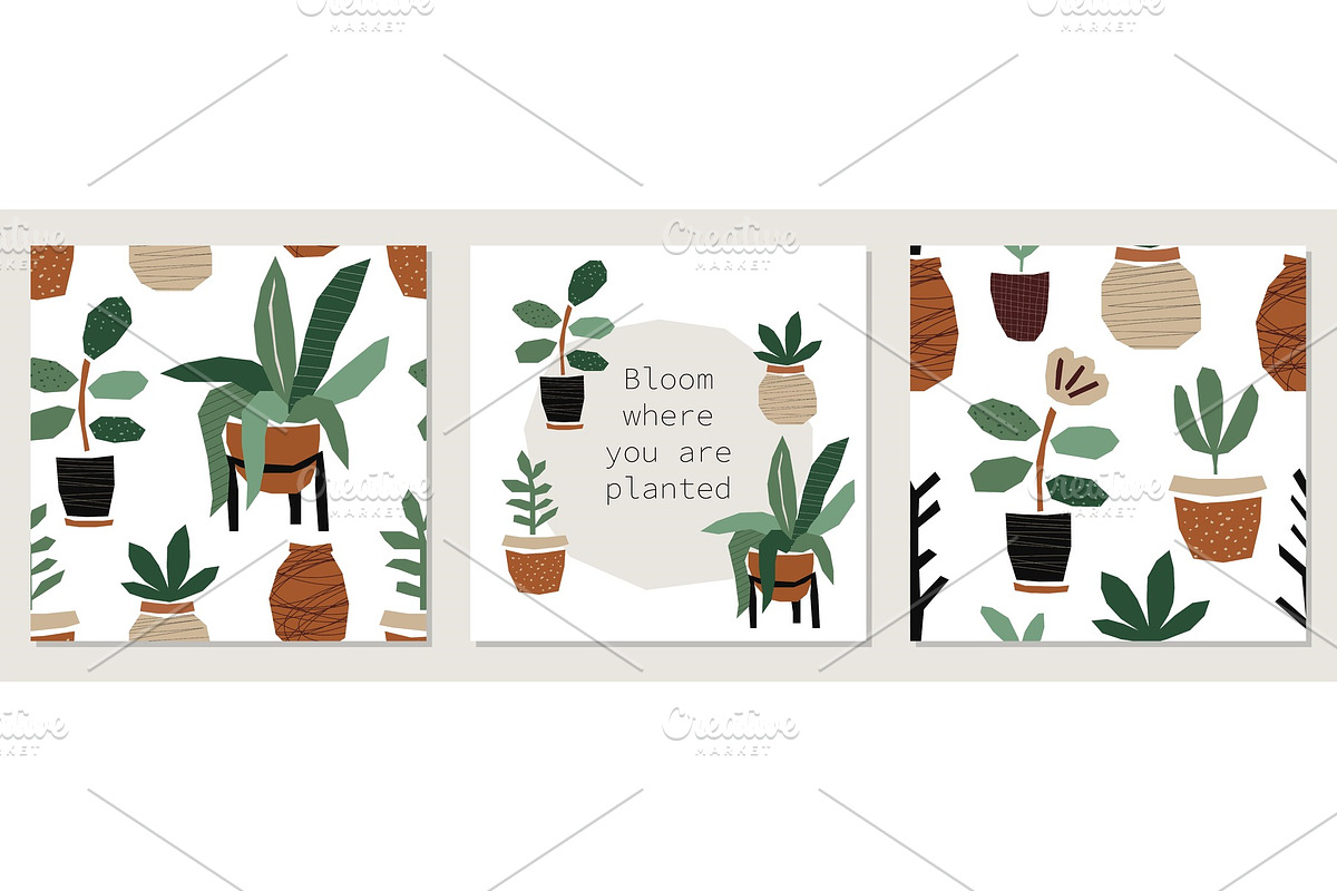 Set of creative trendy abstract in Illustrations - product preview 8