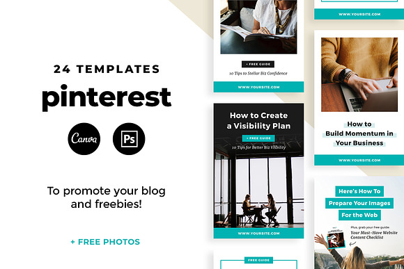 Pinterest Templates - Canva & PSD in Pinterest Templates - product preview 2