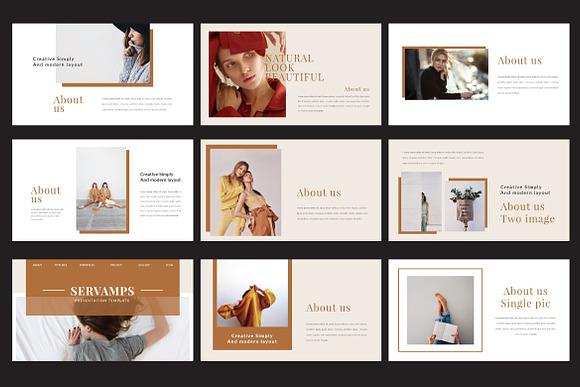 Servamps Fashion - Powerpoint in PowerPoint Templates - product preview 2