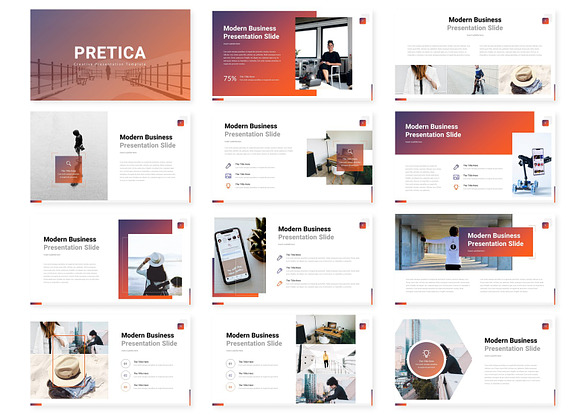 Pretica - Keynote Template in Keynote Templates - product preview 1