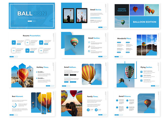 Balloon - Keynote Template in Keynote Templates - product preview 1