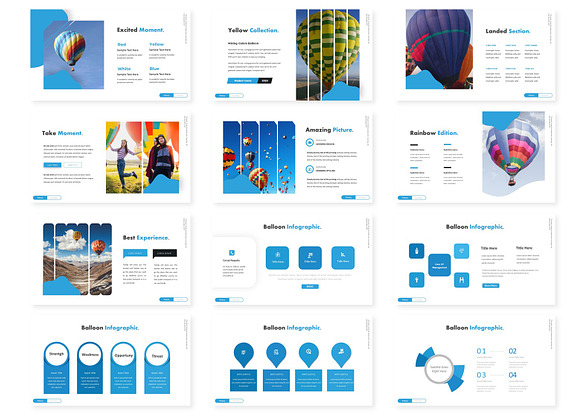 Balloon - Keynote Template in Keynote Templates - product preview 2