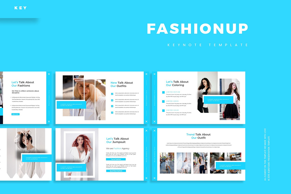 Fashionup - Keynote Template in Keynote Templates - product preview 8