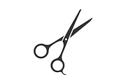 Scissors glyph icon