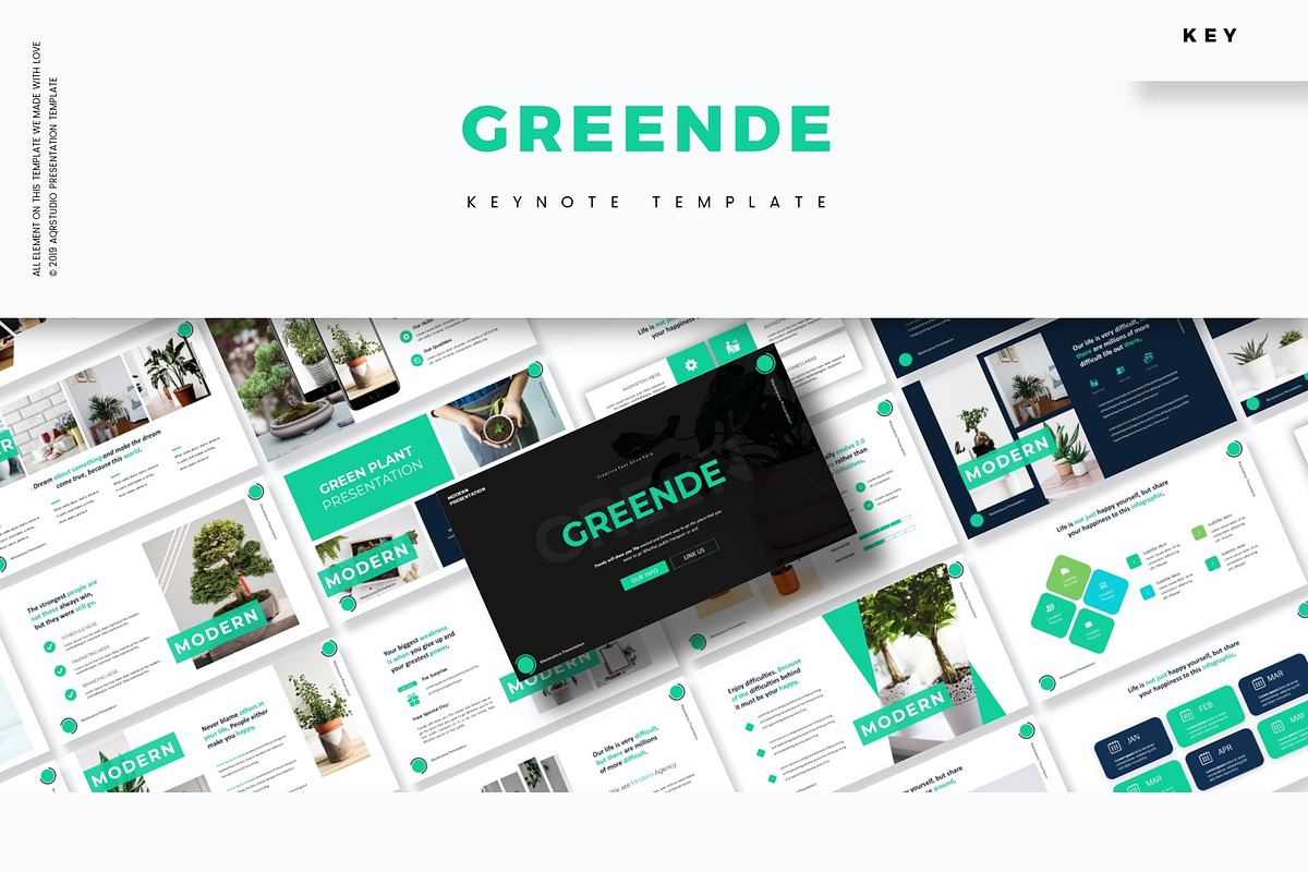 Grende - Keynote Template in Keynote Templates - product preview 8